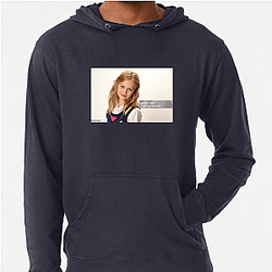 Modern Screen Muse Emily Alyn Lind Hoodies