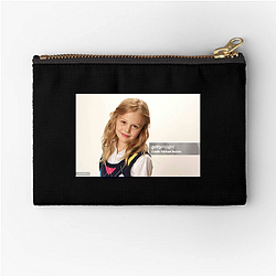 Modern Screen Muse Emily Alyn Lind Zipper Pouches
