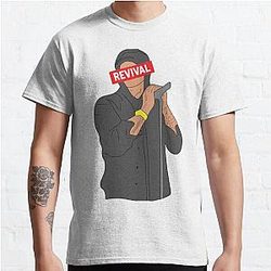 Eminem T-Shirts - Eminem Revival Classic T-Shirt RB0704