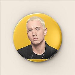 Eminem - Detroit Hip Hop Legend Eminem Pins