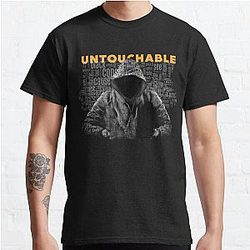Eminem T-Shirts - Untouchable, T-Shirt, Eminem Revival Album, Word Cloud Classic T-Shirt RB0704