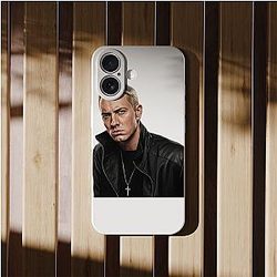 Eminem LA 2001 - Legendary American rapper and songwriter Eminem iPhone Cases