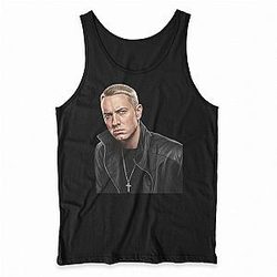 Eminem LA 2001 - Legendary American rapper and songwriter Eminem Tank Tops