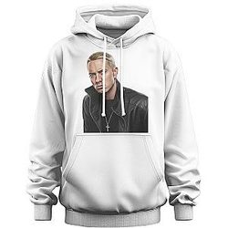 Eminem LA 2001 - Legendary American rapper and songwriter Eminem Hoodies