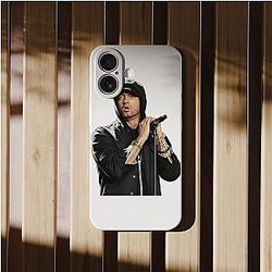 Eminem LA 2001 - Best selling male artist of the two thousands Eminem iPhone Cases
