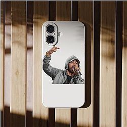 Eminem LA 2001 - Famous for his alter ego Slim Shady Eminem iPhone Cases