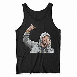 Eminem LA 2001 - Famous for his alter ego Slim Shady Eminem Tank Tops