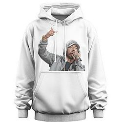 Eminem LA 2001 - Famous for his alter ego Slim Shady Eminem Hoodies