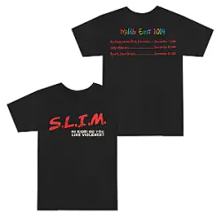 Middle East 2024 Tour Dates  LA 0806 Eminem T-Shirts