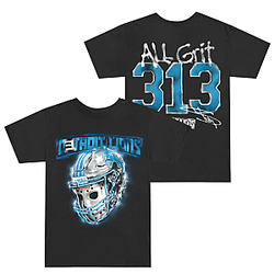 Detroit Lions 313 All Grit LA 0806 Eminem T-Shirts