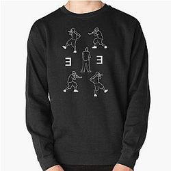Eminem Sweatshirts - Eminem Pattern Pullover Sweatshirt RB0704