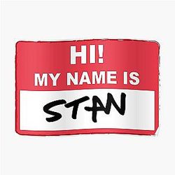 Eminem Posters - Eminem - Hi My Name Is Stan Poster RB0704