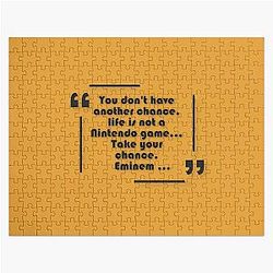 Eminem Puzzles - Eminem quotation Jigsaw Puzzle RB0704