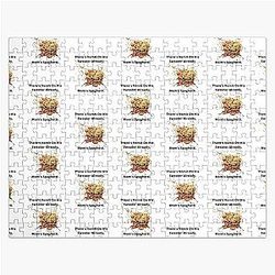 Eminem Puzzles - Eminem Spaghetti Meme (white)Jigsaw Puzzle RB0704
