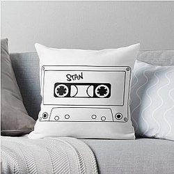 Eminem Pillows - Stan Tape Eminem Throw Pillow RB0704