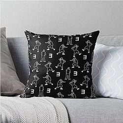 Eminem Pillows - Eminem Pattern Throw Pillow RB0704