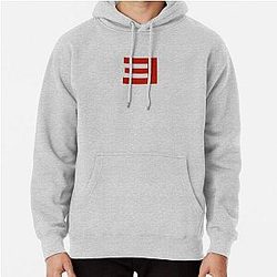 Eminem Hoodies - Eminem E Pullover Hoodie RB0704