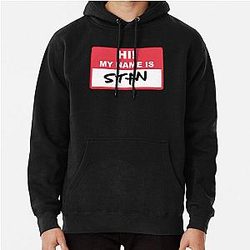 Eminem Hoodies - Eminem - Hi My Name Is Stan Pullover Hoodie RB0704
