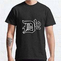Eminem T-Shirts - D12 Band Eminem  Classic T-Shirt RB0704