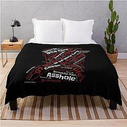 Eminem Blanket - Eminem Songs Silhouette - White &amp; Black Throw Blanket RB0704