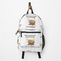 Eminem Rucksack - Eminem Spaghetti Meme (weiß) - Rucksack RB0704