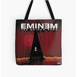 Eminem Bags - Eminem 2002 All Over Print Tote Bag RB0704