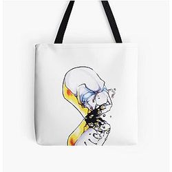 Eminem Bags - Eminem Merch Sslp Illustrations Shirt  All Over Print Tote Bag RB0704
