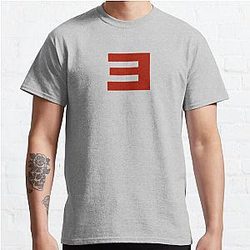 Eminem T-Shirts - Eminem E Classic T-Shirt RB0704