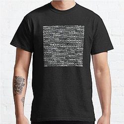 Eminem T-Shirts - Lose Yourself - Eminem v.3 Classic T-Shirt RB0704