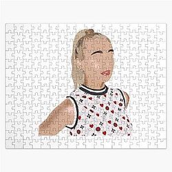 Mens Funny Emma Chamberlain Jigsaw Puzzle