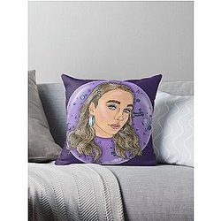 Emma Chamberlain Future Teller Throw Pillow