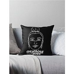 Anything Goes Emma Chamberlain Merch Anything Goes Throw Pillow