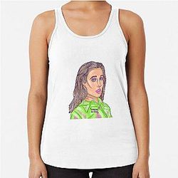 Emma Chamberlain as Frankensteins Monster Racerback Tank Top
