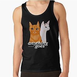 Anything Goes Emma Chamberlain Merch Anything Goes Cats Tank Top