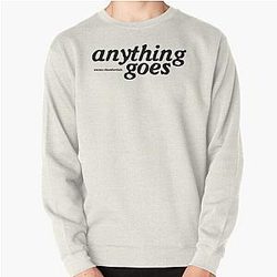 Anything Goes Emma Chamberlain Merch Anything Goes Logo Pullover Sweatshirt