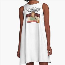 Anything Goes Emma Chamberlain Merch Anything Goes A-Line Dress