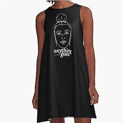 Anything Goes Emma Chamberlain Merch Anything Goes A-Line Dress