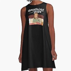 Anything Goes Emma Chamberlain Merch Anything Goes A-Line Dress