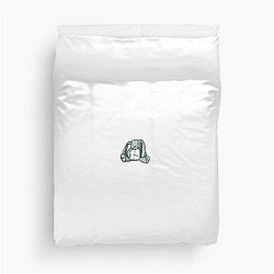 emma chamberlain biggie big bear Duvet Cover