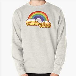Emma Chamberlain Merch Emma Chamberlain Sucks Pullover Sweatshirt