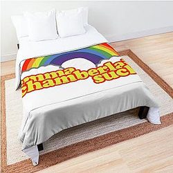 Emma Chamberlain Merch Emma Chamberlain Sucks Comforter