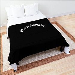Emma Chamberlain HD Logo Comforter