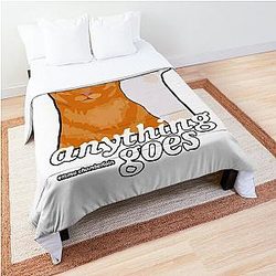 Anything Goes Emma Chamberlain Merch ANYTHING GOES Comforter