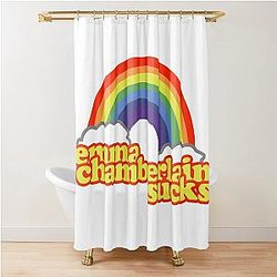 Emma Chamberlain Merch Emma Chamberlain Sucks Shower Curtain