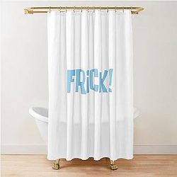FRICK! for Emma Chamberlain Shower Curtain