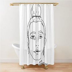 Anything Goes Emma Chamberlain Merch Anything Goes Shower Curtain