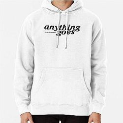 Anything Goes Emma Chamberlain Merch Anything Goes Logo Pullover Hoodie