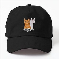 Anything Goes Emma Chamberlain Merch Anything Goes Cats Dad Hat