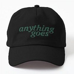 Anything Goes Emma Chamberlain Merch Anything Goes Logo Dad Hat