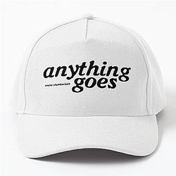 Anything Goes Emma Chamberlain Merch Anything Goes Logo Baseball Cap